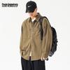 Men's American Retro Long-Sleeve Work Shirt
