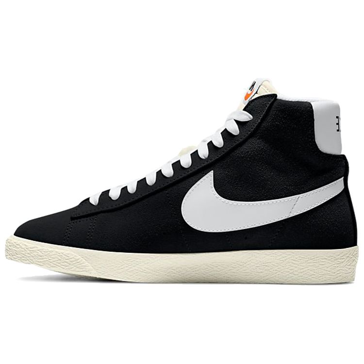 

Nike Blazer Mid GS Черные кроссовки White Sail Total-Orange DA4672-001