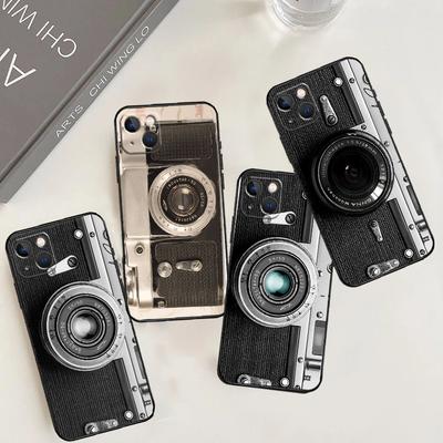 Retro Camera Vintage Hoesje Voor Samsung Galaxy A56 A36 A26 A16 A06 A13 A33 A53 A15 A35 A55 A34 A54 A12 A32 A52 A17