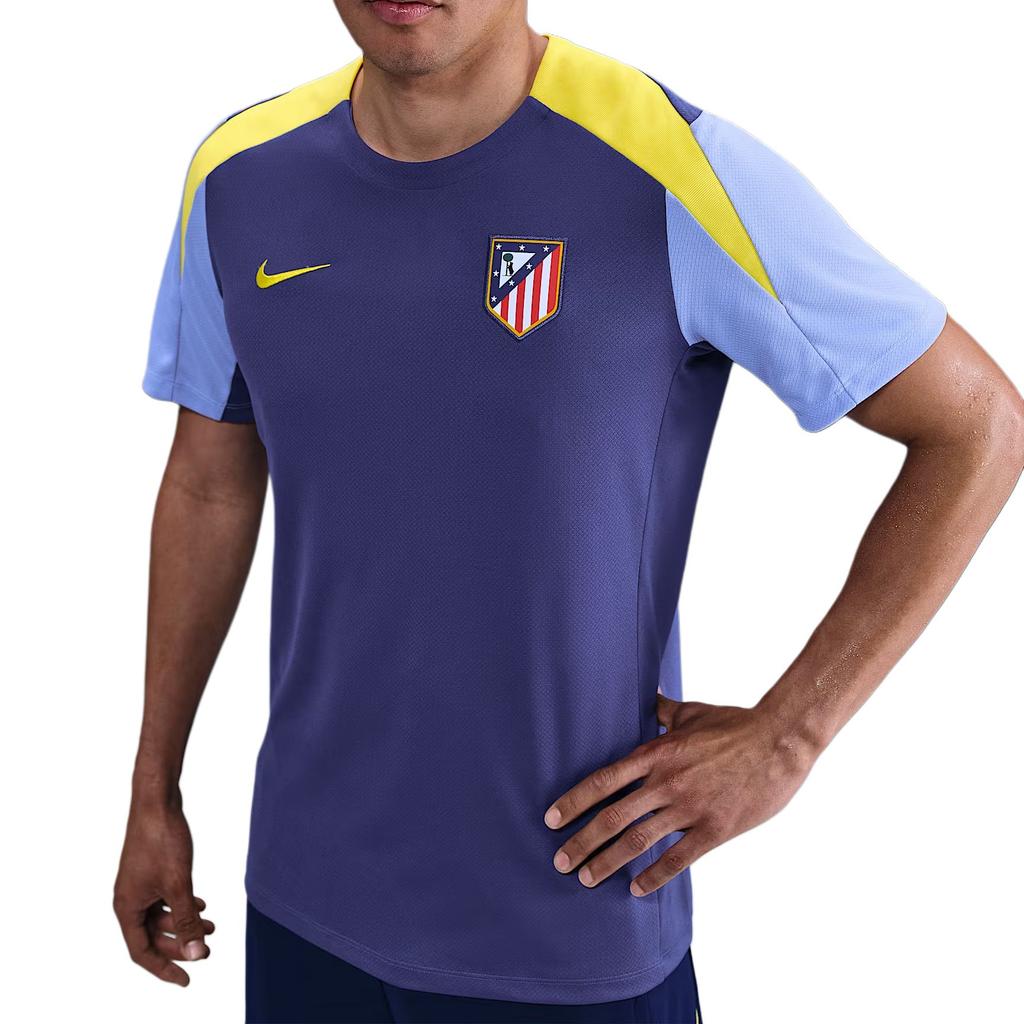 Nike Atlético Madrid SS25 Dri-FIT Comfortable Short Sleeve Football Shirt Men tops HJ7746-557