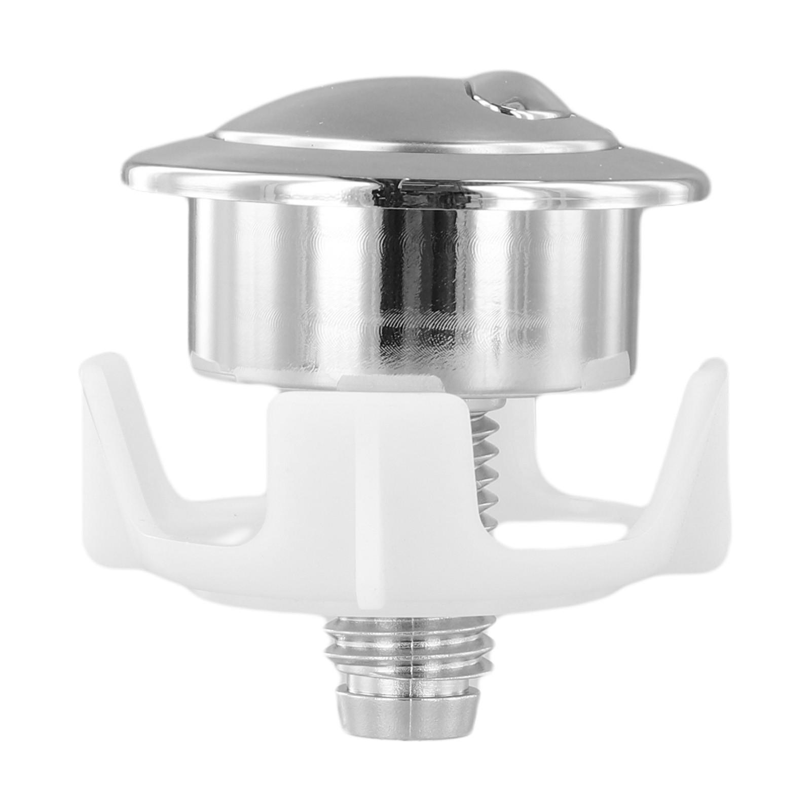 

Replacement Toilet Flush Button Compatible with For Siamp For Optima 50 System серебряный