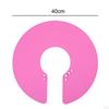 ,Professional Hair Cutting Collar Silicone Neck Cape, Clasp Design Waterproof Adjustable ,for