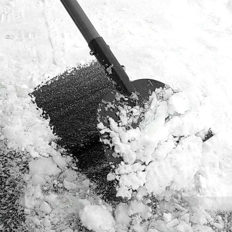 Snow Shovel Flat Shovel Ice Scraper for Weeding and Ice Clearing Lightweight Design for Easy Use Rust resistant Alloy