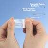 TANGO Double-Sided Tape 12mm*6y 6 Rolls Office Stationery Supplies Double-Sided Adhesive Cotton Paper Strong Double-Sided Tape for Study Supplies