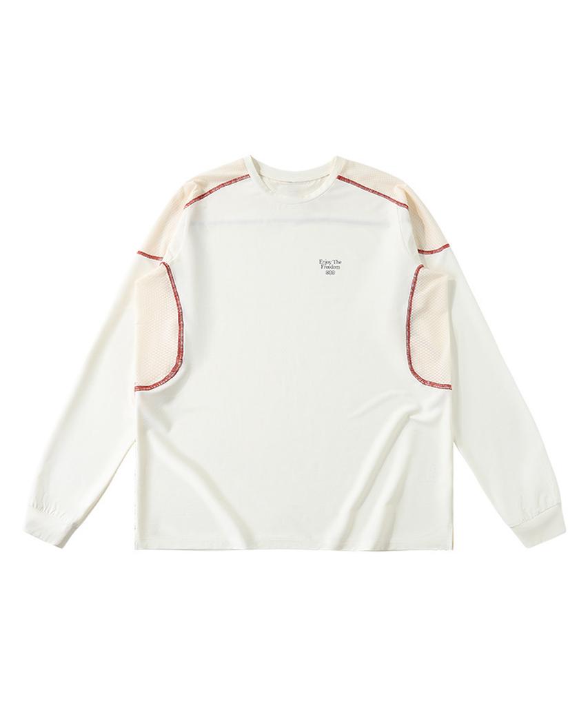 Beoteunseoul Airflow Mesh Panel Long Sleeve (3 Colors)