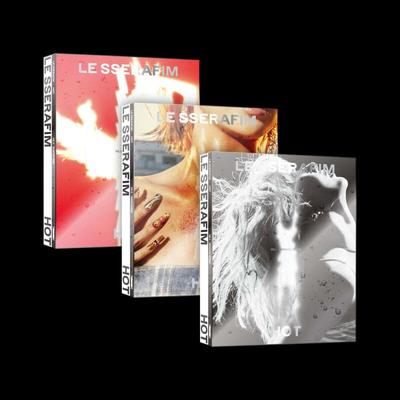 LE SSERAFIM - 5th Mini Album 'HOT' [1 Out of 3 Randomly Sent]
