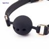 Roomfun Bondage Restraint Sex Toys Silicone Ball Mouth Gag With Air Hole And Adjustable