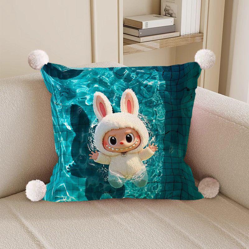Peripheral Series Throw Pillow Cartoon Doll Throw Pillow, Pillow Cushion Gift, Backrest Cushion Pillow