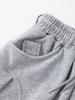 IKALOOK Curved Heavy Brushed Elastic Pants Dpt103