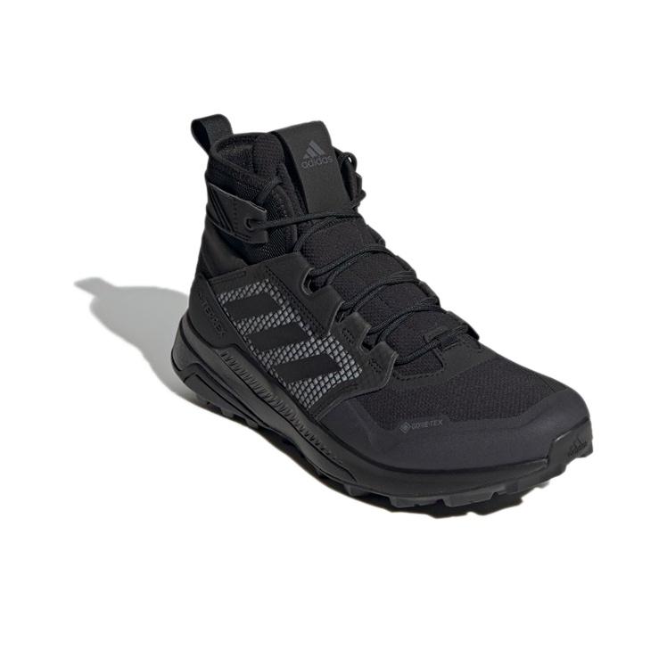 adidas נעלי סניקרס לגברים Terrex Trailmaker Mid GTX שחור אפור סולידי כהה שחור ליבה FY2229