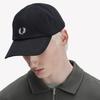 FRED PERRY Pique Classic Cap - Black/Snow White Cfpu2612295-843