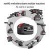 Nanwei Brushless Cordless Rotary Hammer Drill & Impact Wrench CN plug (adapter included)