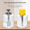 Thickened Glass Press-Type Alcohol Dispenser for Circuit Boards & Nail Art