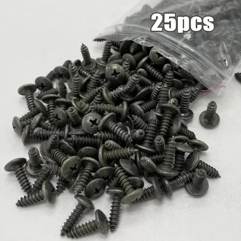 Mixed Car Motorcycles Metal Screw Tapping Fastener Clip U-Type Clip with Screw Anti-rust Protection Clip Screw Buckle Iron Sheet