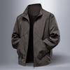 Working Jacket Men's Outdoor Jacket Stand Collar Jacket Nylon Windbreaker Jacket
