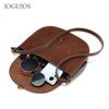 JOGUJOS new leather women's messenger bag high sense versatile women's armpit bag commuter bag women