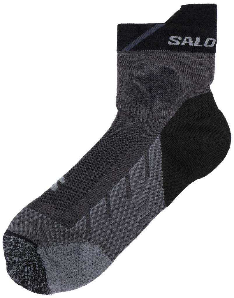Salomon SPEEDCROSS ANKLE M Socks, BLACK/Magnet/Quarry
