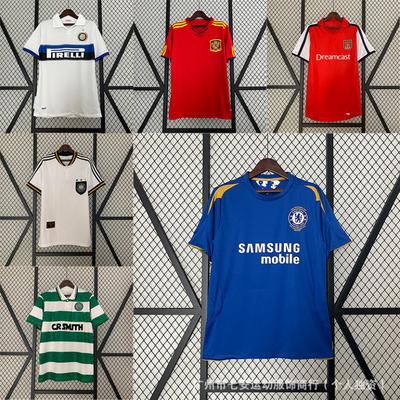 Maillot de football classique rétro Angleterre Corinthians National Miche EIX maillot vente en gros support livraison à l'unité