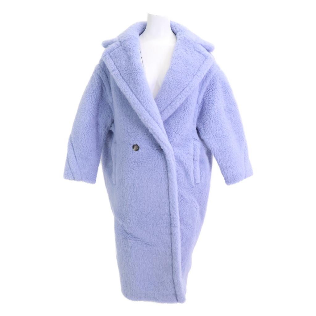 Max Mara [Excellent Condition/Domestically Authorized] 2310110331 TEDGIRL Teddy Bear Long Coat XS blueUsed