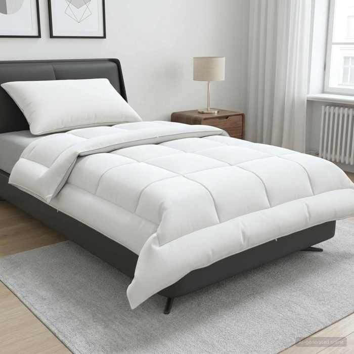 Maison Exclusive - Ensemble de couette et d'oreiller 2 pc 140x200 cm Été 140 GSM