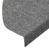 Vidaxl Samoprzylepne Nakładki Na Schody, 15 Szt., 65X22,5X3,5Cm Szare
