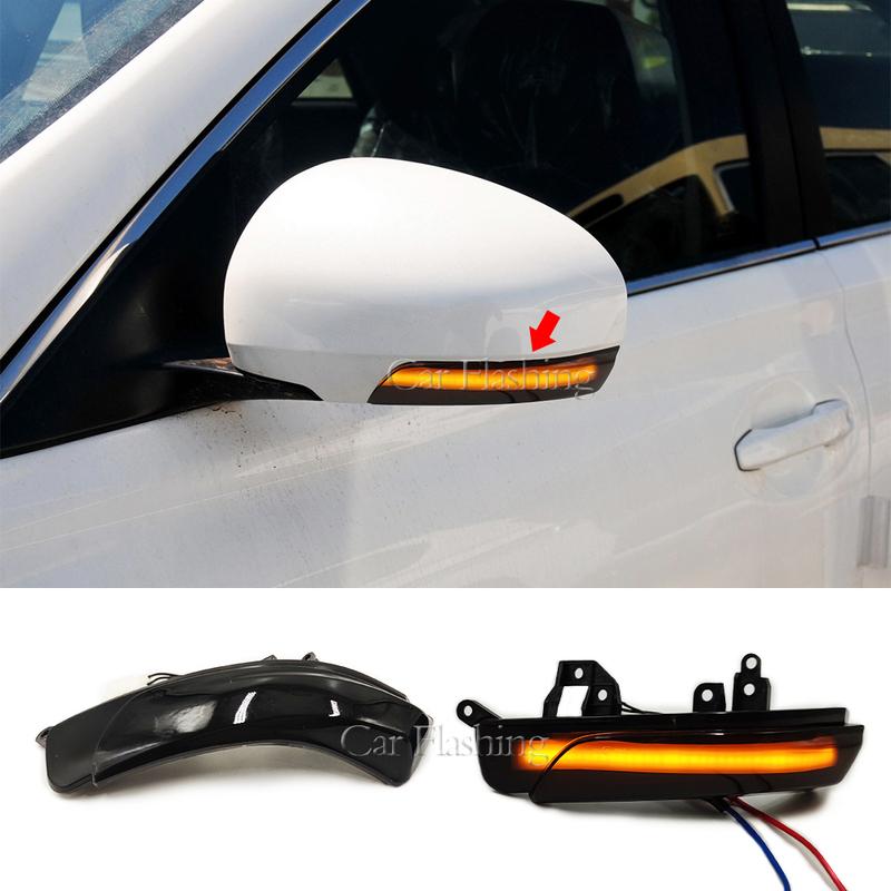 LED Dynamic Turn Signal Light For Toyota PRIUS REIZ Camry MARK X CROWN AVALON PASSO IQ EV Side Wing Mirror Lamp Indicator