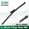 Heckscheibenwischerblätter, Premium-Ganzjahreswischerblätter Ersatz für Skoda Citigo Seat MII 2011-2023