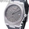 Used TISSOT PRX T137.807.96.081.00 Silver Leather Damascus Steel Watch Men's Automatic Winding 101874627