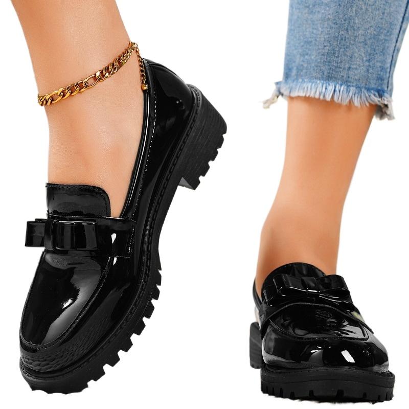 New Summer Ladies Fashion Round Toe Retro Solid Color Mary Jane Shoes Daily Casual Shopping Ladies High Heels  Mujer