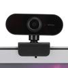 1080P Computer Camera with Microphone Desktop USB Webcam Free Drive for Video Call(Black )