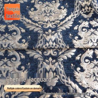 Modischer Chenille-Jacquardstoff YX05-1358 - Dick, Groß, für Herbst/Winter