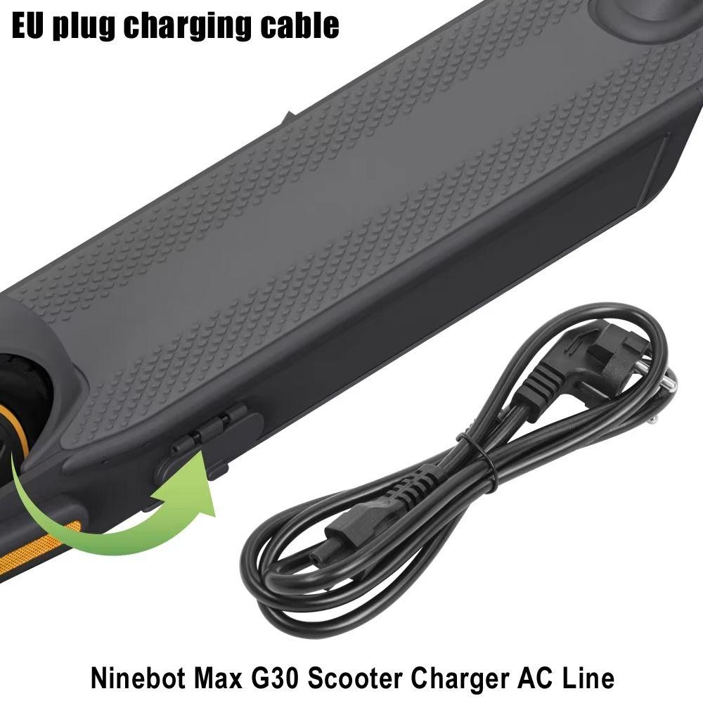 Netzkabel Netzteil-Adapterkabel Elektroroller EU-Stecker Ladekabel Batterieladekabel Kupferkern