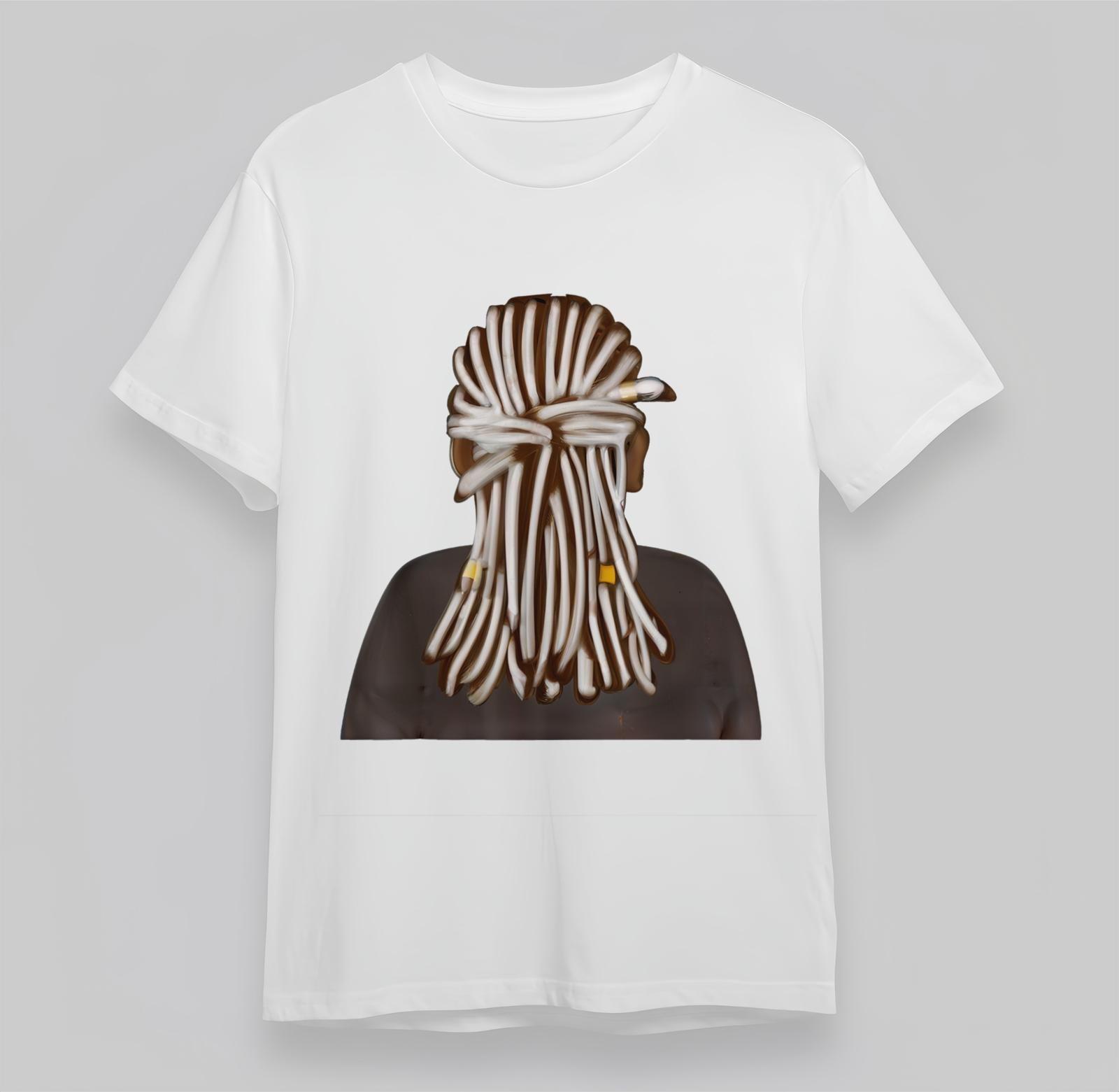 Women s Oversize T-Shirt Mens Womens Tees Top With Abstract Back Silhouette Graphic Unisex Cotton Top 4XL