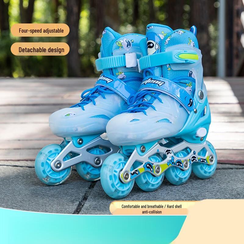 WEZHO Adjustable Inline Roller Skates