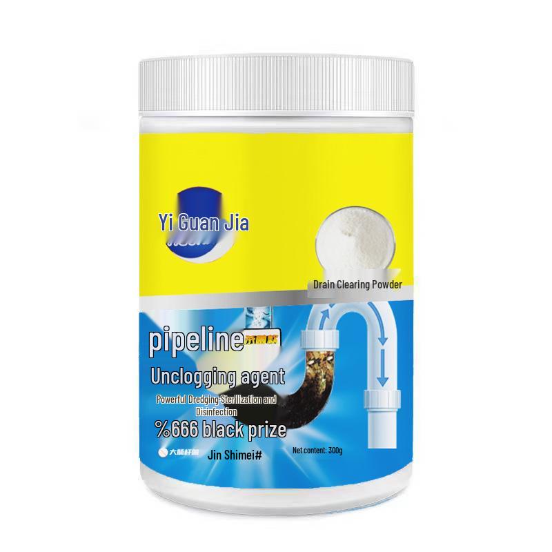 Powerful Pipe & Sewer Dredging Agent for Toilets, Drains, and Kitchens - Anti-odor Solution 300ml Standard