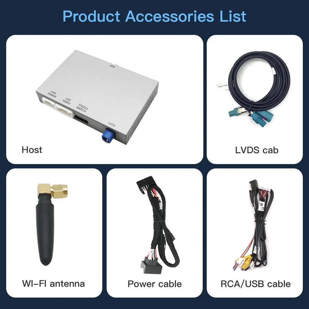 Wireless Carplay Android Auto Module for Peugeot Citroën SMEG MRN Picasso C4 C5 DS4 DS3 308 508 208 3008 Mirror LinK