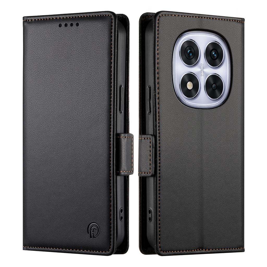 DF-010 For Xiaomi Redmi Note 14 Pro 5G/Poco X7 5G Stand Case PU Leather Wallet Phone Cover