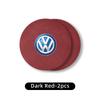 2pcs Car Suede Coaster Water Cup Holder Drink Pad Auto Interior Accessories For Volkswagen VW Golf 4 6 7 GTI Tiguan Passat B5 zr8