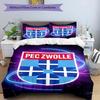 3pcs Duvet Cover Set (1*Duvet Cover + 2*Pillowcase, Without Core), PEC Zwolle Print Bedding Set, Bedroom Decor, All‑Season, Birthday Gift