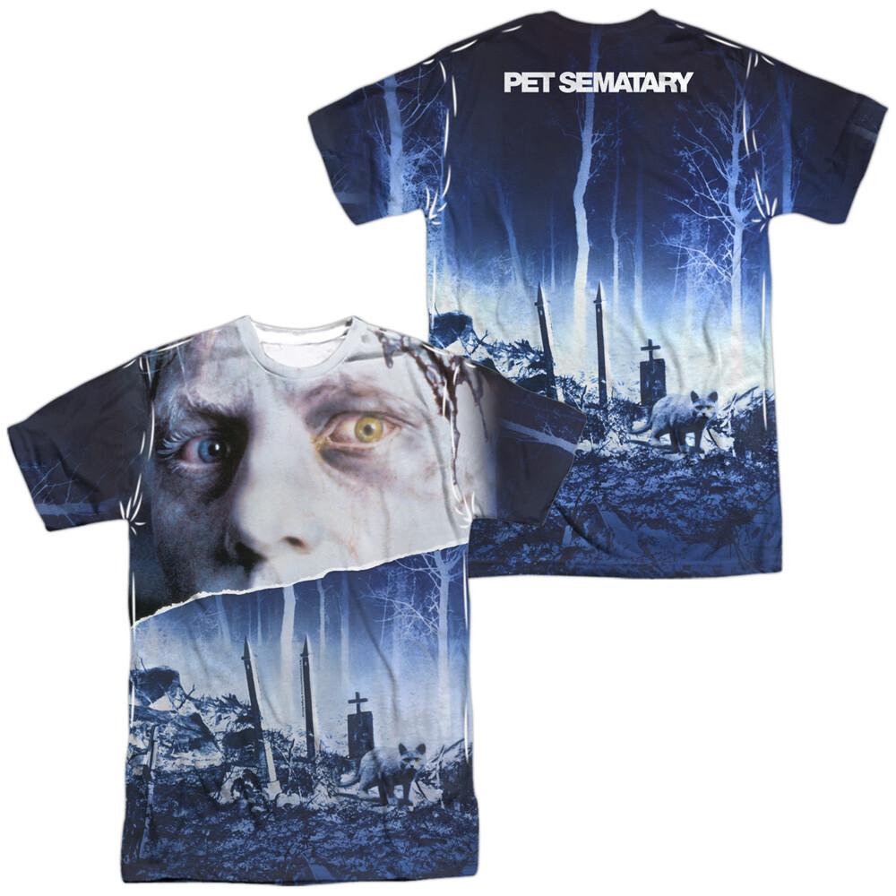 Pet Sematary Poster Dye Sublimation T-Shirt XXL