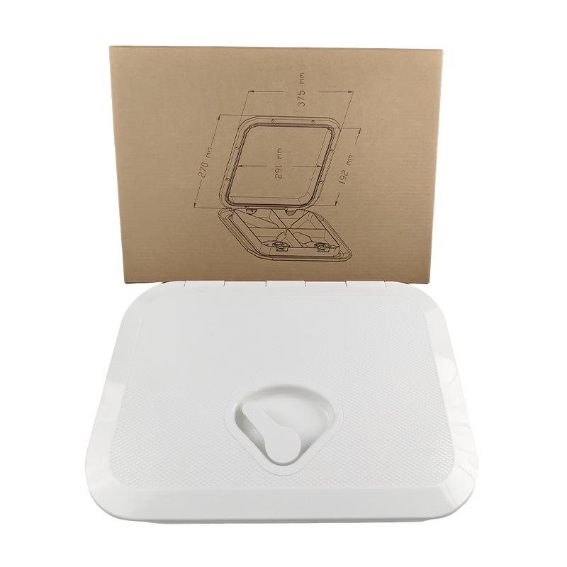 ABS Plastic Yacht Speedboat Deck Hatch Inspection Port Hand Hole Cover for Marine Accessories