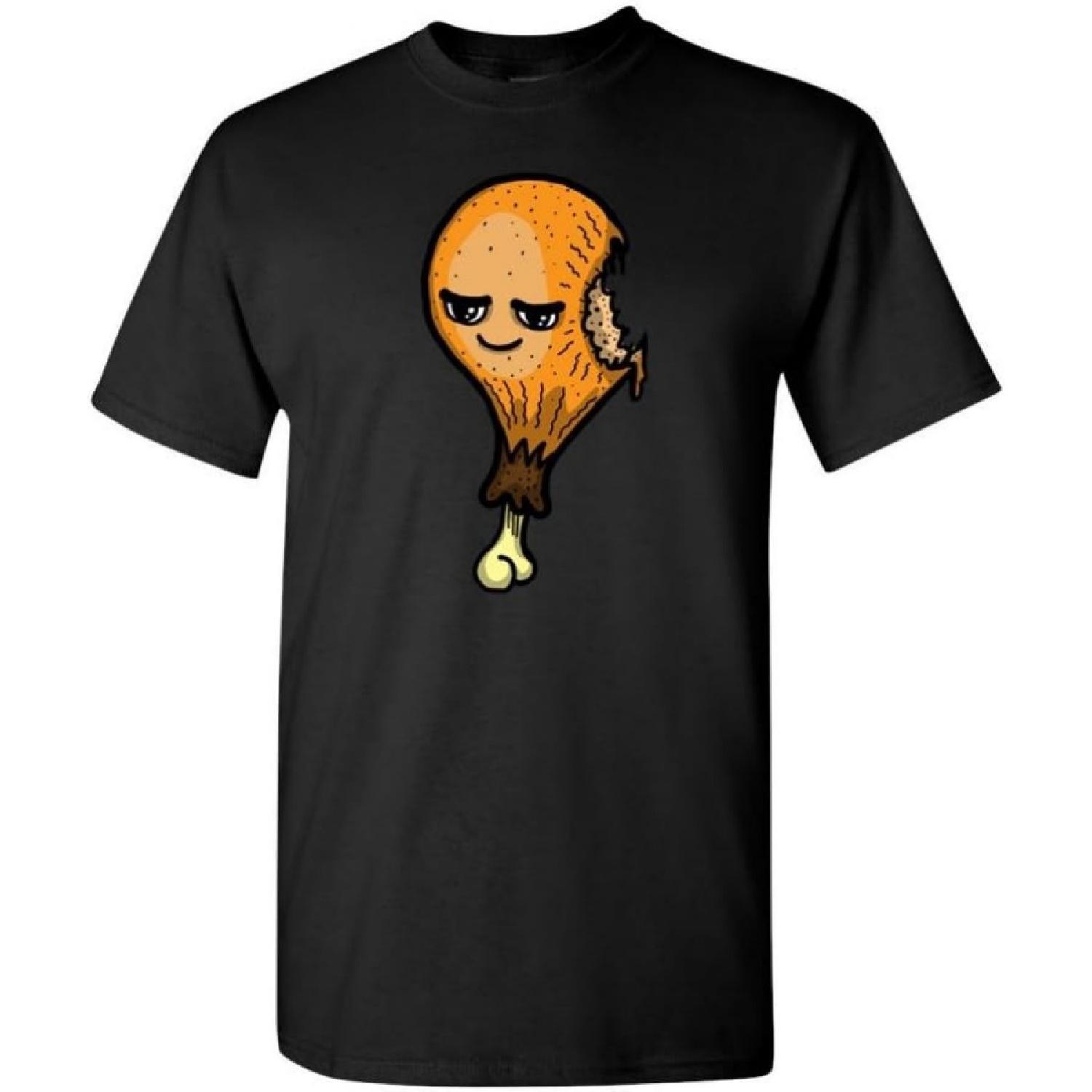 Too Cute to Eat Chicken Leg Adult DT T-Shirts Tee XXXXXL разноцветный