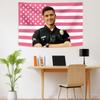 Bradford Rookie Tim Pink Amerikanische Flagge Poster Wandteppich Banner Ästhetische Raumdekoration Wandbehang Stoff Schlafsaal Tapete Geschenk