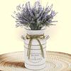 Rustic Style Flower Jug Two Side Handle Flower Bucket Elegant Farmhouse Vintage Vase  Living Room