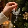 Acrylic Christmas Ornaments Hanging Decorations for Festive Holiday Parties and Home