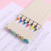 Kawai stationery Morandi color soft head highlighter light  fluorescent marker pen student marker set Office School Supplies