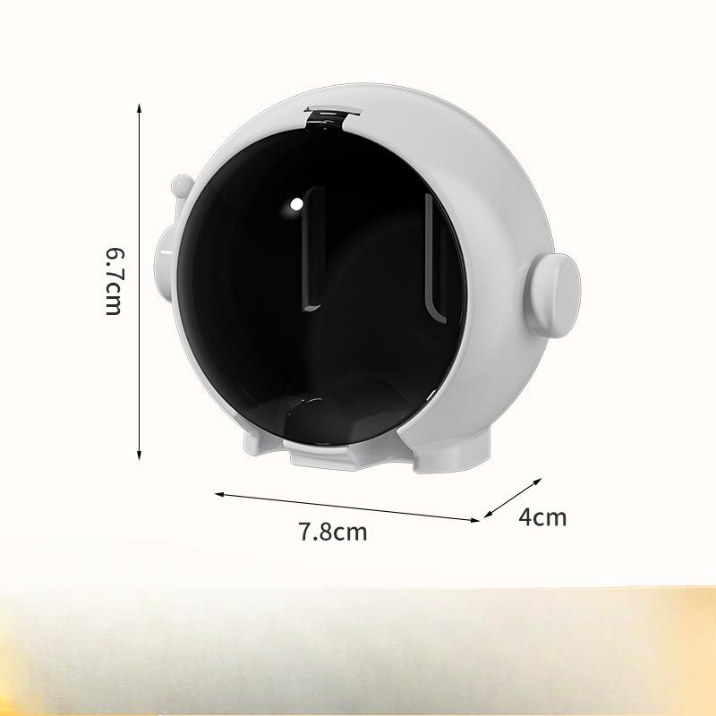 Bathroom Toothbrush Holder Wall-mountedWater-draining Couple Electric Toothbrush Storage Rack Without Perforation