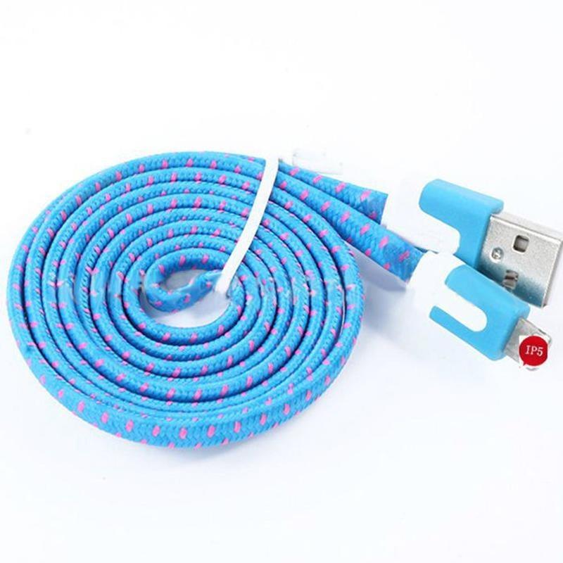 Braided Nylon 2m Rope Usb Typec 31 Data Sync Charger Charging Cable Iphone For