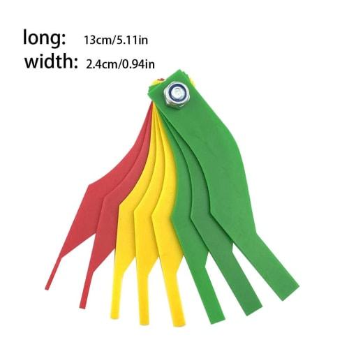 DOSJJIASL Brake Pad Gauge with Scale, Car Brake Pad Thickness Measurement Tool