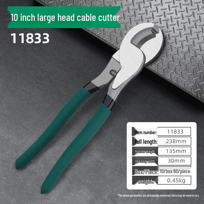 Electrician's 6/8-Inch Wire Cutter & Stripper Pliers Scissors
